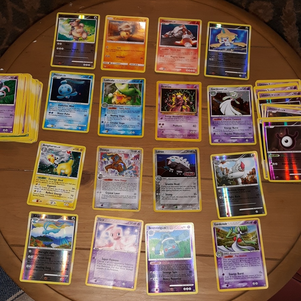 Stack of Pokemon Cards (random)